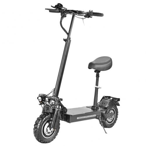 11-Inch Dual Drive Off-Road Wide Tires with Three Lights